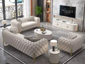 Italian 3+2+1-Seater Comfort Sofa