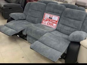 Fabric Recliner Sofa