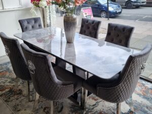 Extendable Marble Table