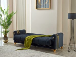 Kuzey Gold Sofa Bed