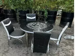 Versachi Round Dining Set