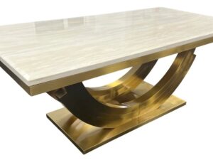 Monaco Gold Dining Table