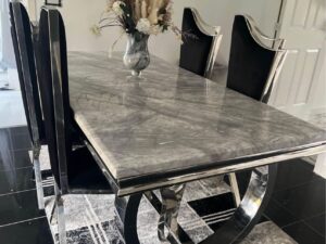 Ariana Dining Set with 4 Chairs