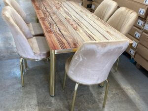 Higl Glass Dining Set