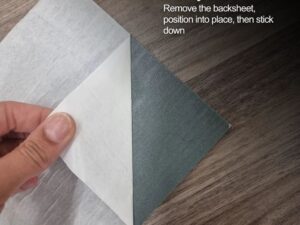 Self Adhesive Wood Effect Vinyl Flooring Tiles